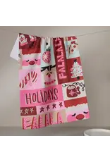 Geometry Geometry Winter Wonder Tea Towel