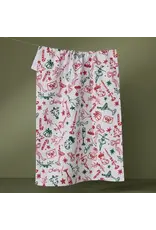 Geometry Geometry Holiday Doodles Tea Towel