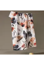 Geometry Geometry Moody Poppy Tea Towel