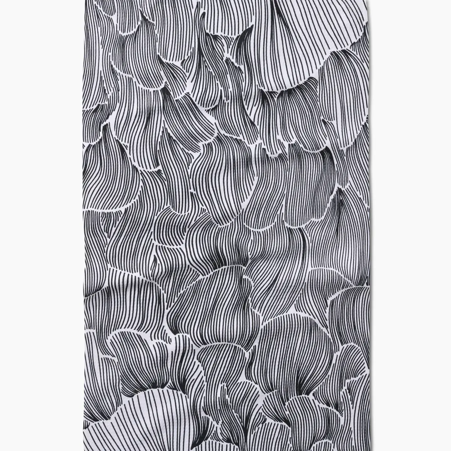 Geometry Geometry Posh Petals Fresh Linen Tea Towel