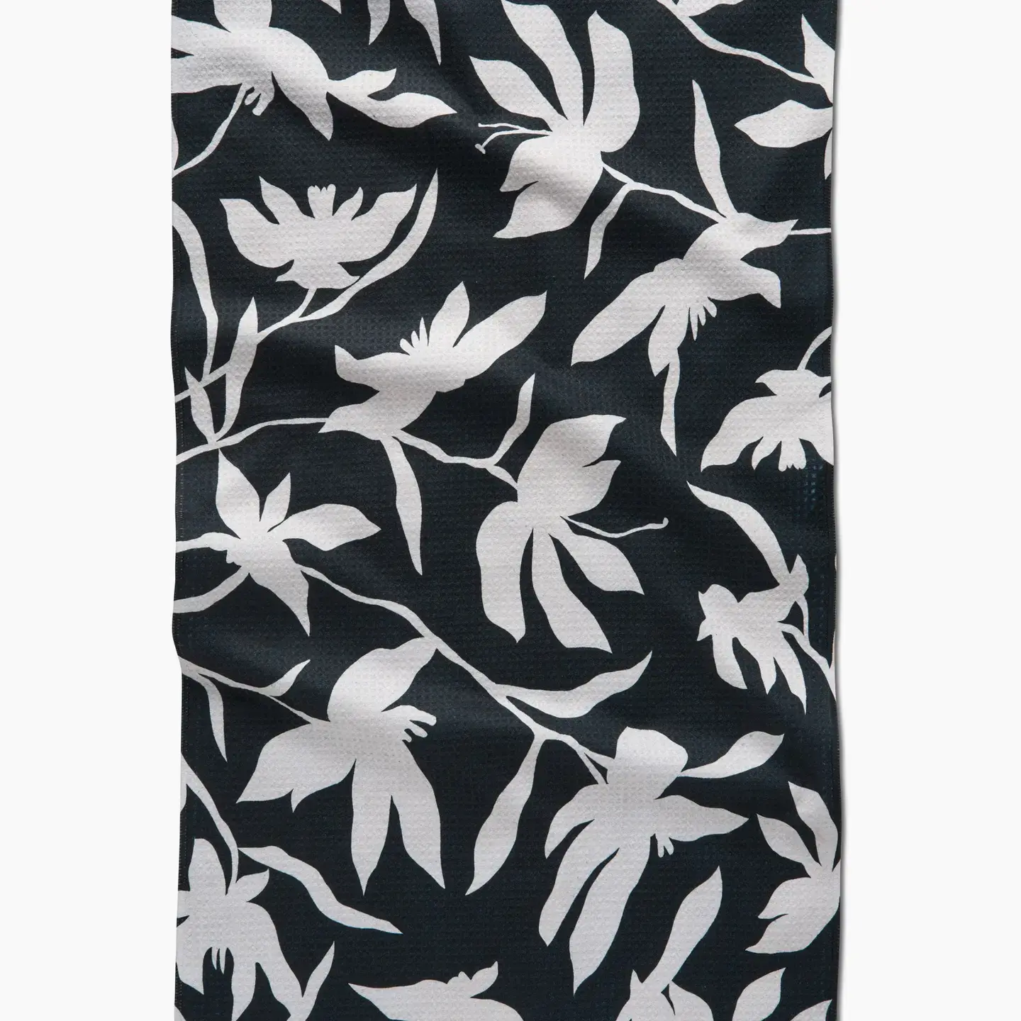 Geometry Geometry Midnight Petal Tea Towel