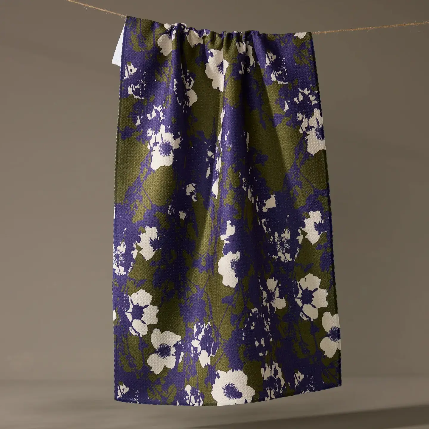 Geometry Geometry Oliveberry Tea Towel