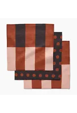 Geometry Geometry Dishcloth Set Cocoa Dots