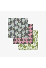 Geometry Geometry Dishcloth Set Spring Bouquet