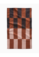 Geometry Geometry Cabin Plaid Tea Towel