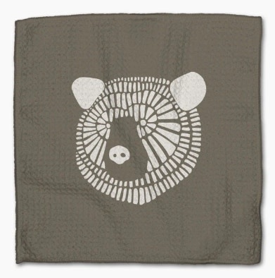 Geometry Geometry Dishcloth Set Forest Animals