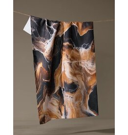 Geometry Geometry Emperador Tea Towel