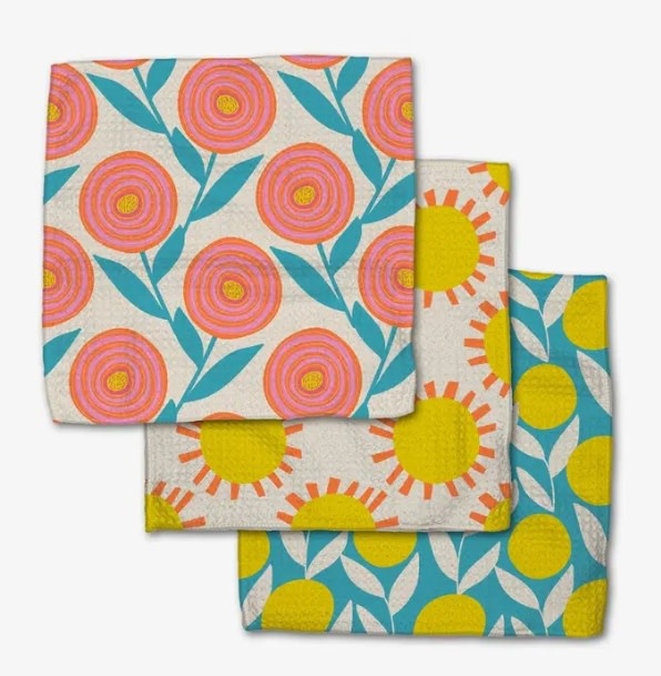 Geometry Geometry Dishcloth Set Parade
