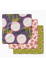 Geometry Geometry Dishcloth Set Tropical Fruit