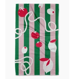 Geometry Geometry Italian Mood Tea Towel