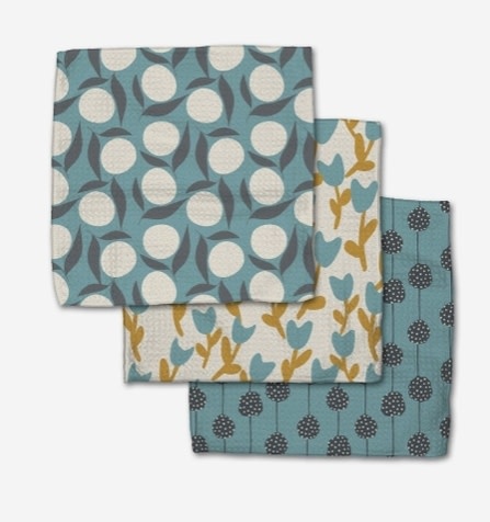 Geometry Geometry Dishcloth Set Polka Dot Blooms