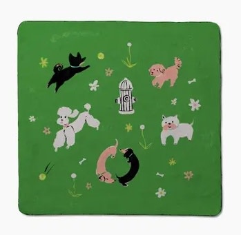 Geometry Geometry Dogpark Plush Dog Towel