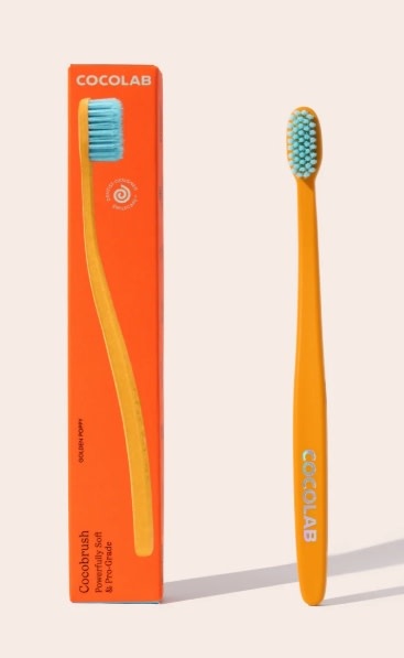Cocofloss Cocofloss Cocobrush Extra Soft Golden Poppy