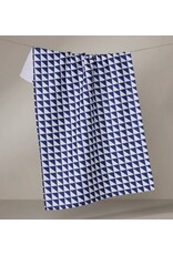 Geometry Geometry Blue Whirl Tea Towel