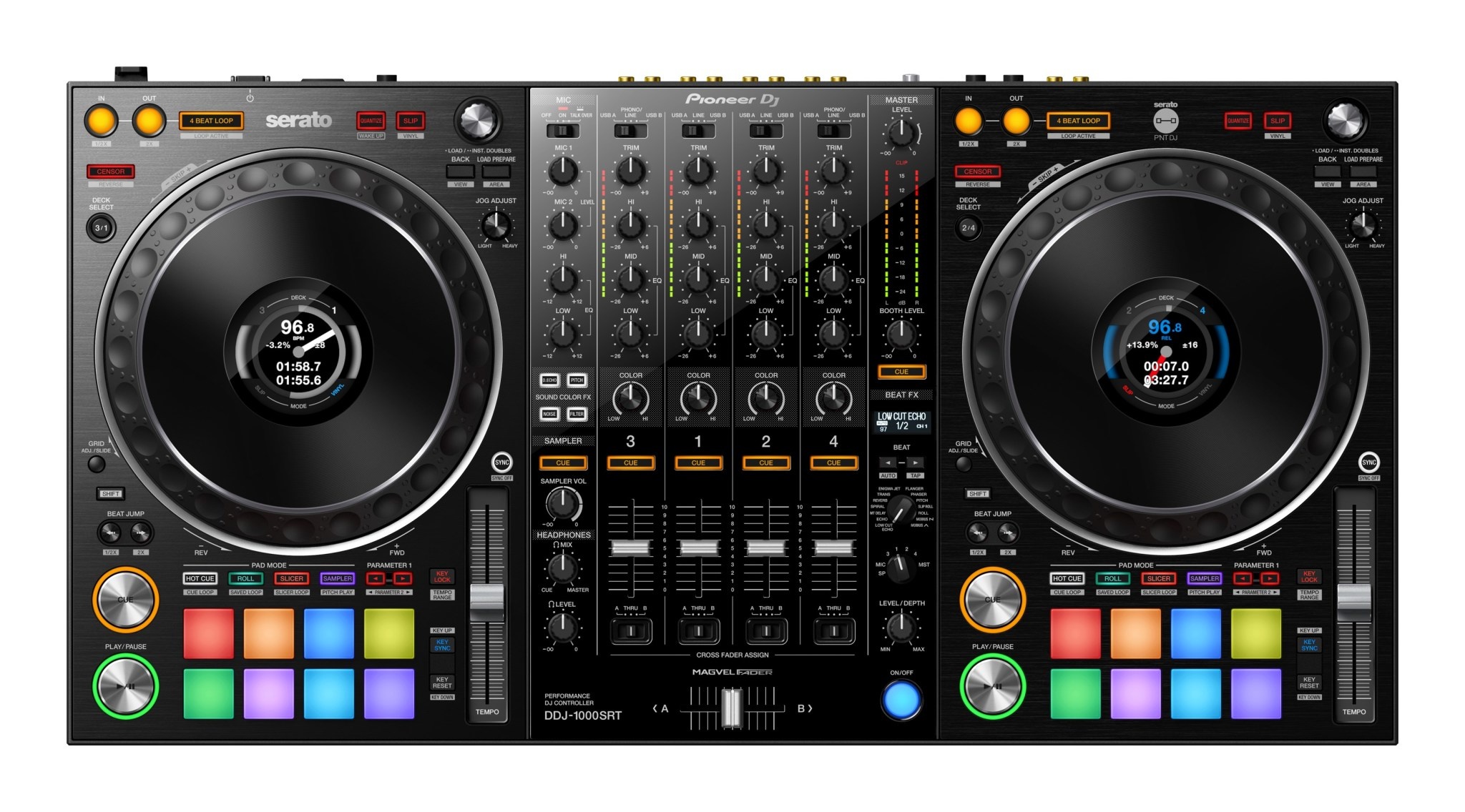 Pioneer dj ddj-1000. pro-level rekordbox control with an cdj feel. Pioneer dj ddj-1000. pro-level rekordbox control with an cdj feel.