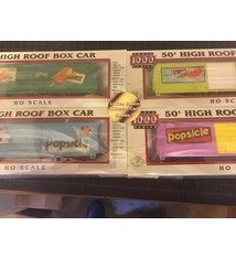 Proto 1000 Proto 1000 High Roof Popsicle Boxcars (4)