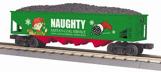 #30-75610, O-27 4-Bay Hopper, Christmas 2018