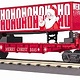 MTH - RailKing #30-76740, O-27 Flat Car w/40' Trailer, Christmas 2018