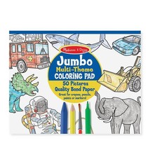 Melissa & Doug Jumbo Multi-Theme Coloring  Pad