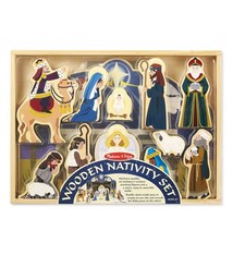 Melissa & Doug Wooden Nativity Set
