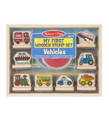 Melissa & Doug My First Wooden Stamp Set (Vehicles)