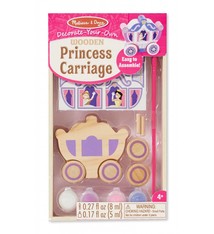 Melissa & Doug WOODEN DYO PAINT - Princess Carriage