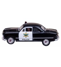 Woodland Scenics #JP5973, Woodland Scenics Just Plug Police Car O Scale