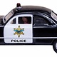 Woodland Scenics #JP5973, Woodland Scenics Just Plug Police Car O Scale