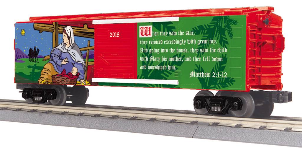 lionel 2018 christmas boxcar
