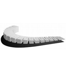 Woodland Scenics Woodland Scenics ST1413 4% Incline Starter 2' each (4)