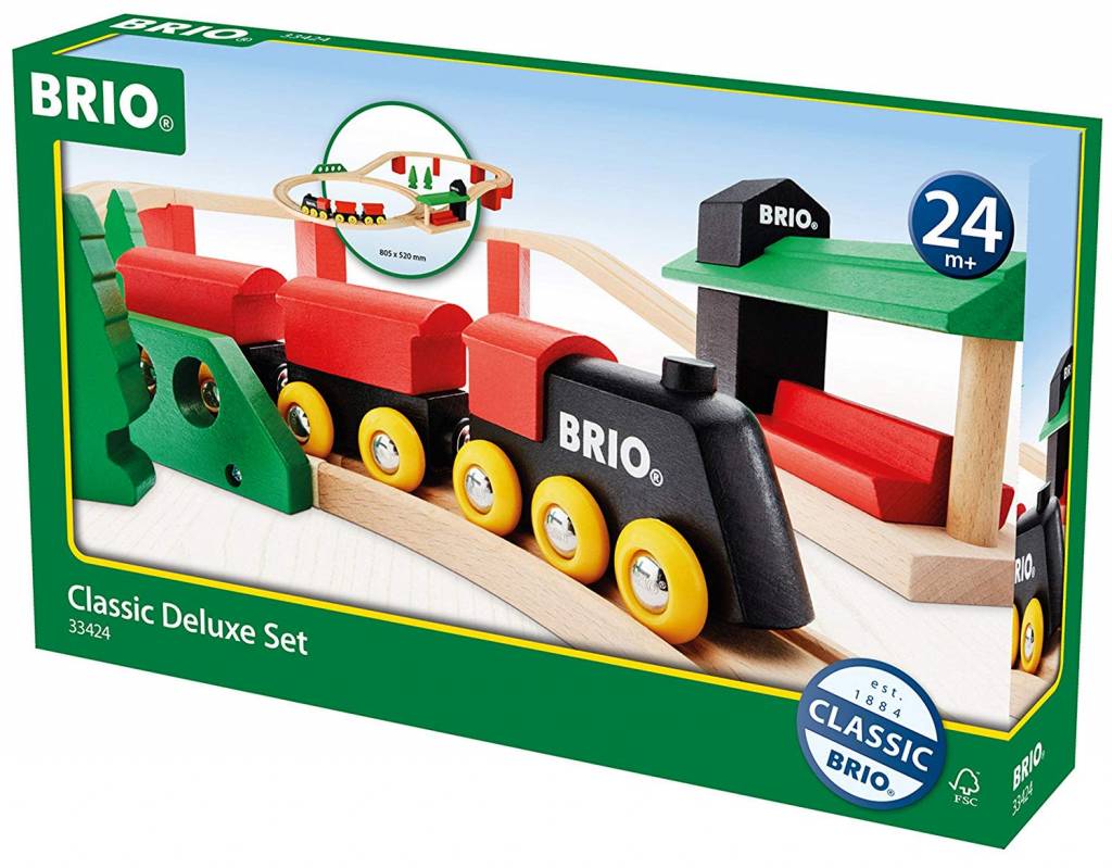 brio deluxe train set