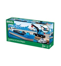 BRIO Freight Ship & Crane