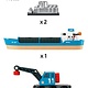 BRIO Freight Ship & Crane