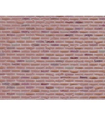 Patterned Sheets - Rough Brick - .020 x 7 x 12" pkg(2) -- .400" Red Bricks
