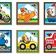 Melissa & Doug Wooden Cube Puzzle Vehicles