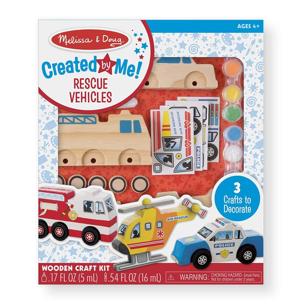 Melissa & Doug Rescue Vehicles Created by Me!