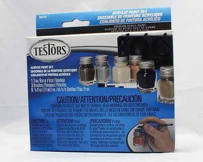 Testors #9013, Testors Acrylic Camo paint set, 6 colors