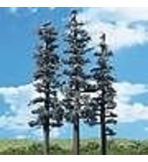 Woodland Scenics #TR3560, Woodland Scenics Standing Timber Trees 2 1/2"- 4" (5)