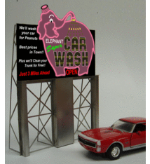 Miller Engineering #8381 Miller Engineering Car Wash Sign