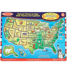 U.S.A. Map Sound Puzzle