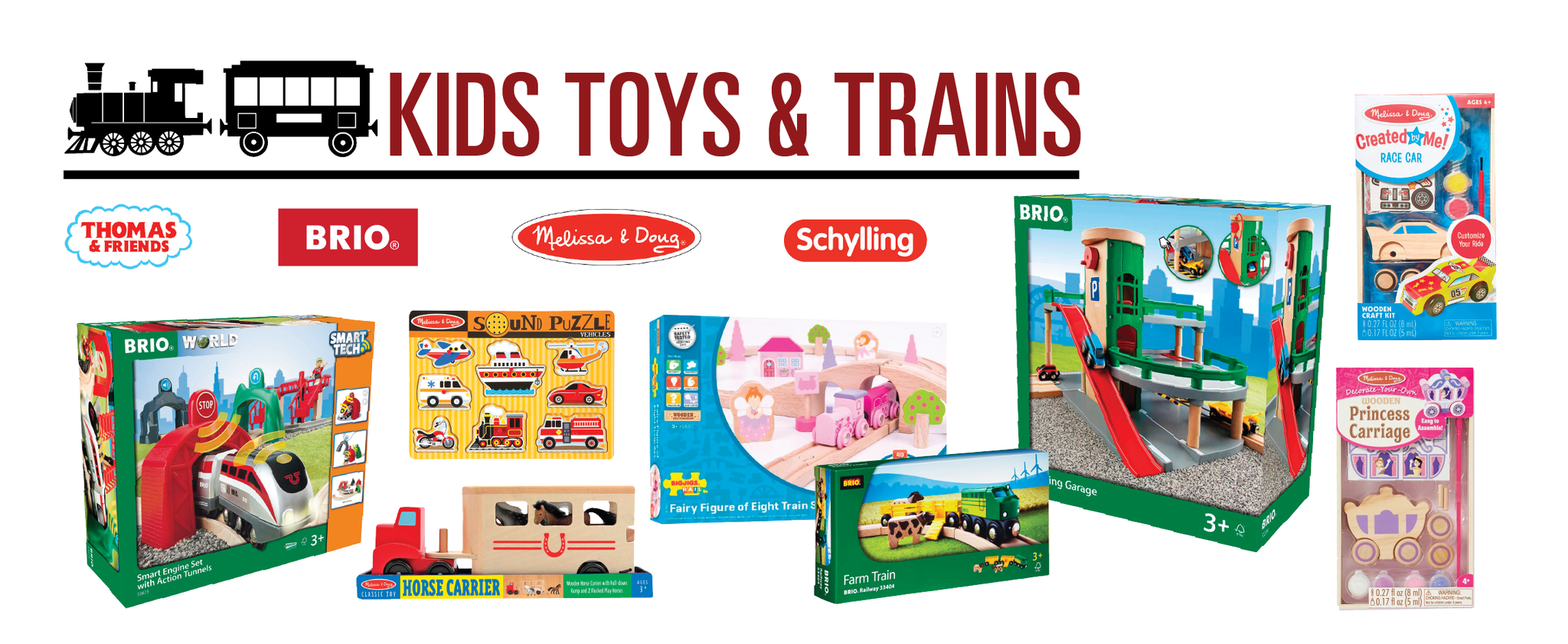 Easel Accessory Set - Bussinger Trains  & Toys!