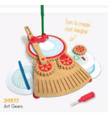 Melissa & Doug STEM - Innovation Academy - Art Gears - (Build a Spirograph)