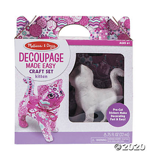Melissa & Doug Decoupage Made Easy - Kitten