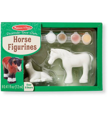 Melissa & Doug Horses Figurines - DIY Paint