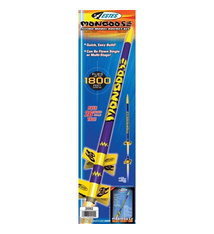 ESTES Mongoose Model Rocket Kit, Skill Level 1
