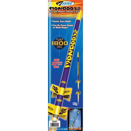 ESTES Mongoose Model Rocket Kit, Skill Level 1