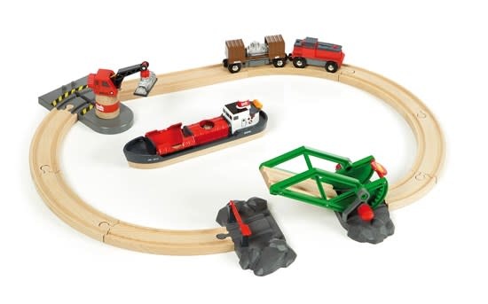 BRIO Cargo Harbor Set