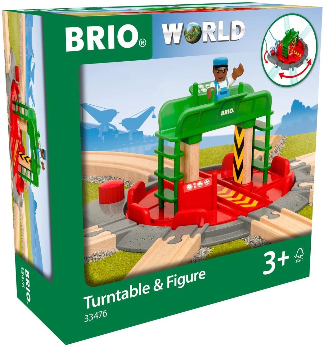 brio train turntable
