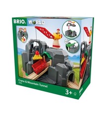 BRIO Crane & Mountain Tunnel
