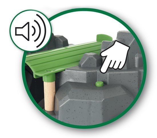 BRIO Crane & Mountain Tunnel